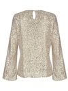 Pailettenbluse mit langem Arm thumbnail 6