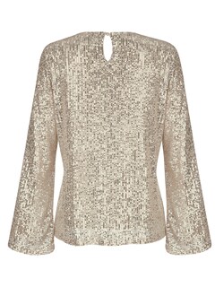 Pailettenbluse mit langem Arm thumbnail 6