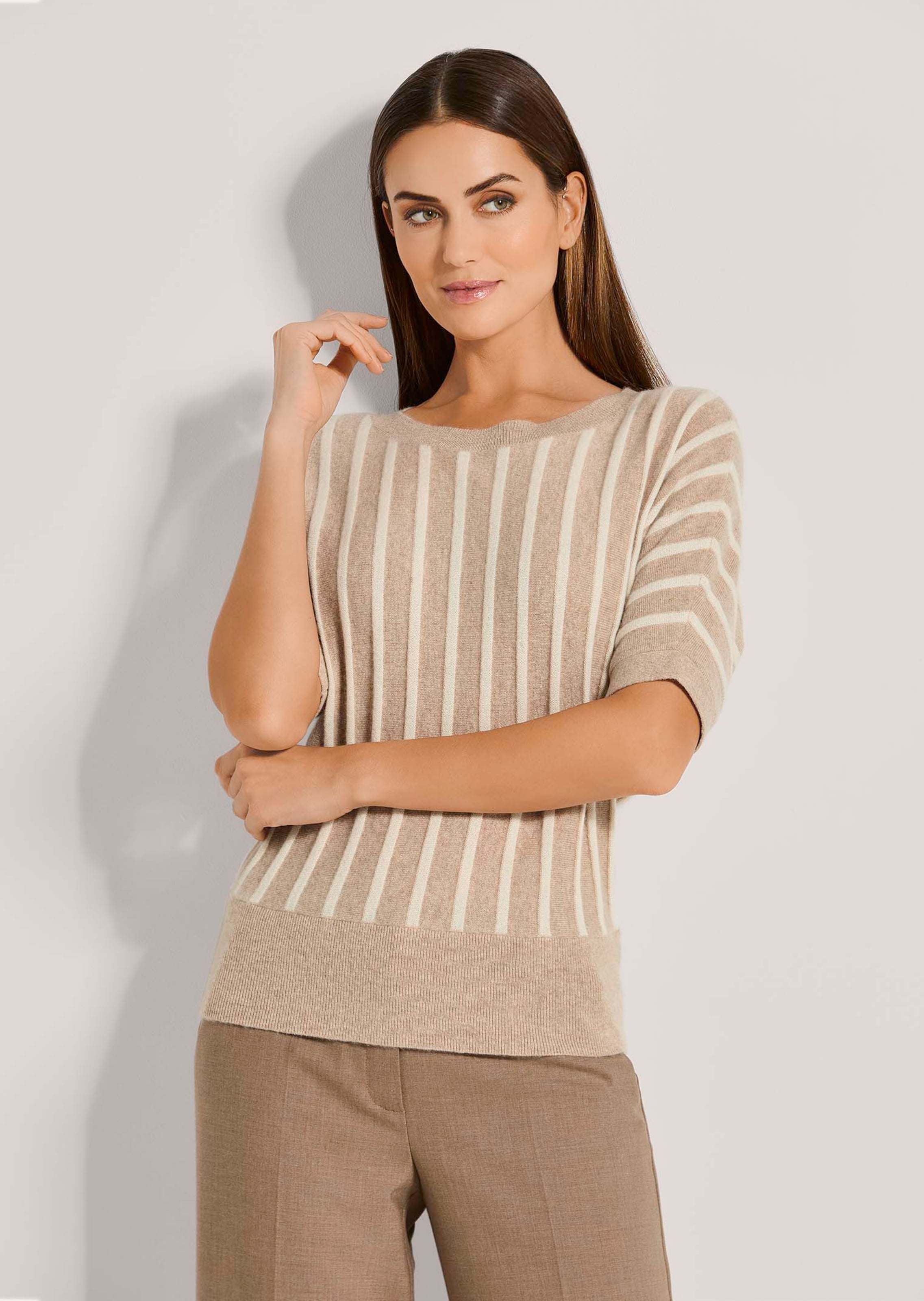 Streifenpullover aus Good Cashmere