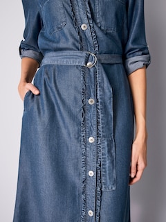 Jeanskleid mit Knopfleiste thumbnail 6