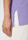 Kurzarm-Pullover mit asymmetrischem Saum und Schlitz thumbnail 5