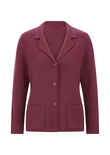 Strickblazer mit aufgesetzten Taschen thumbnail 5