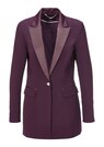 Dinner jacket blazer with satin lapels thumbnail 1