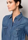 Hemdblusenkleid in Jeansoptik aus trageangenehmer Lyocellware thumbnail 3