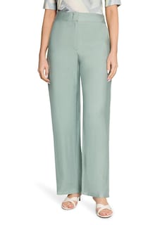 Pantalon ample en viscose légèrement brillante thumbnail 1