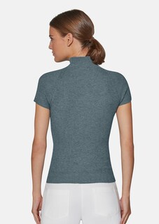 Short sleeve knitted jumper thumbnail 3