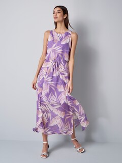 Kleid mit Tunnelzug in der Taille thumbnail 3