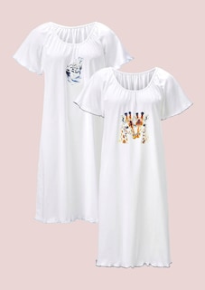 Lot de 2 chemises de nuit thumbnail 6