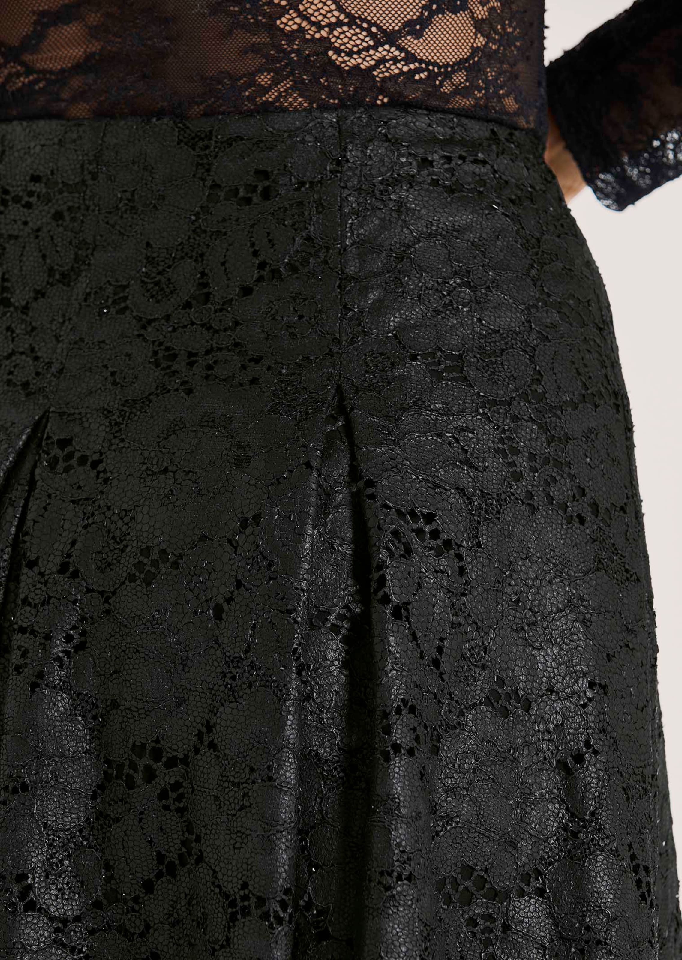 Jupe Résille Noire Mohito - Taille S, Neuve Avec étiquettes - Style évasé Et Tendance