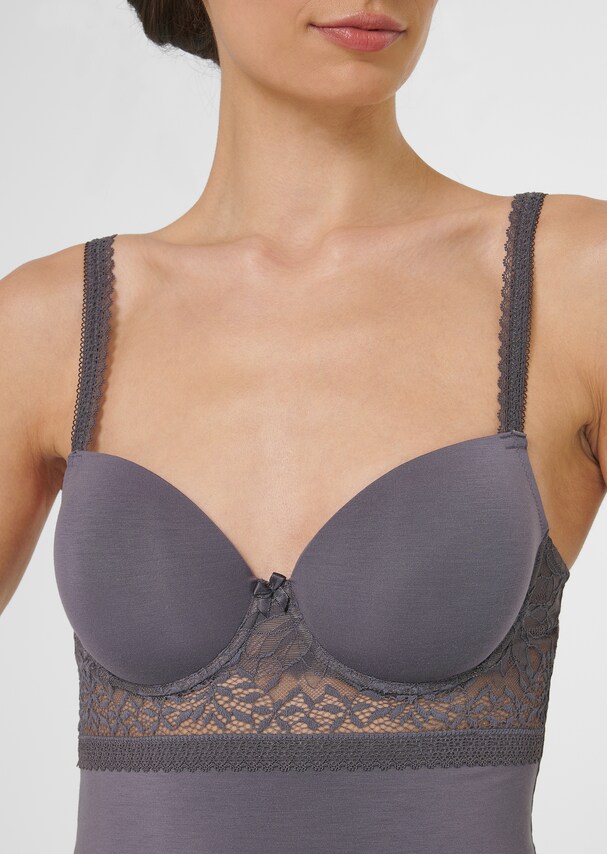 Bra shirt with lace insert 4