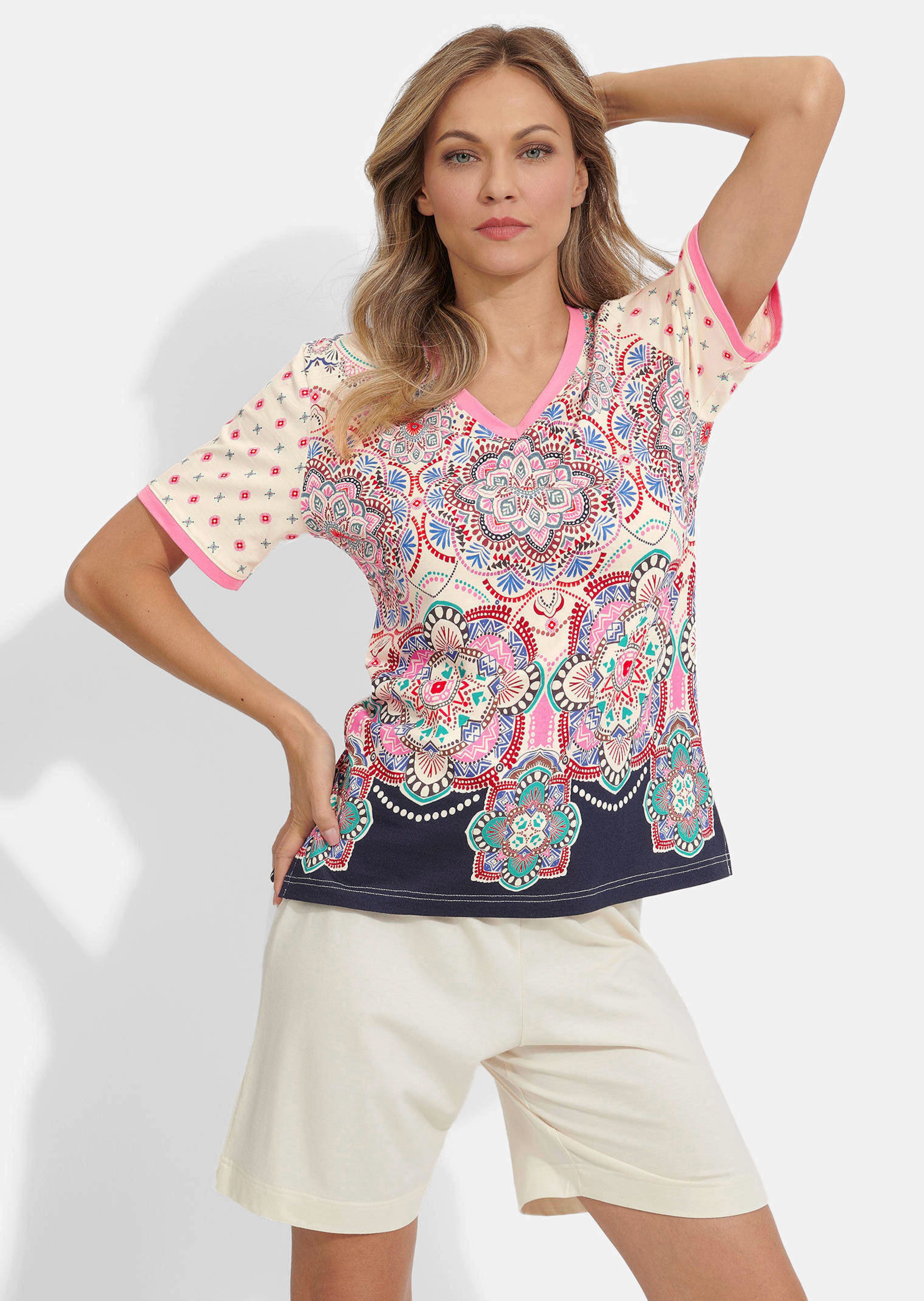 Shorty-Set aus reiner Baumwolle