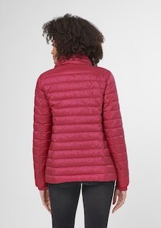 Warm wattierte Steppjacke mit Kapuze thumbnail 3