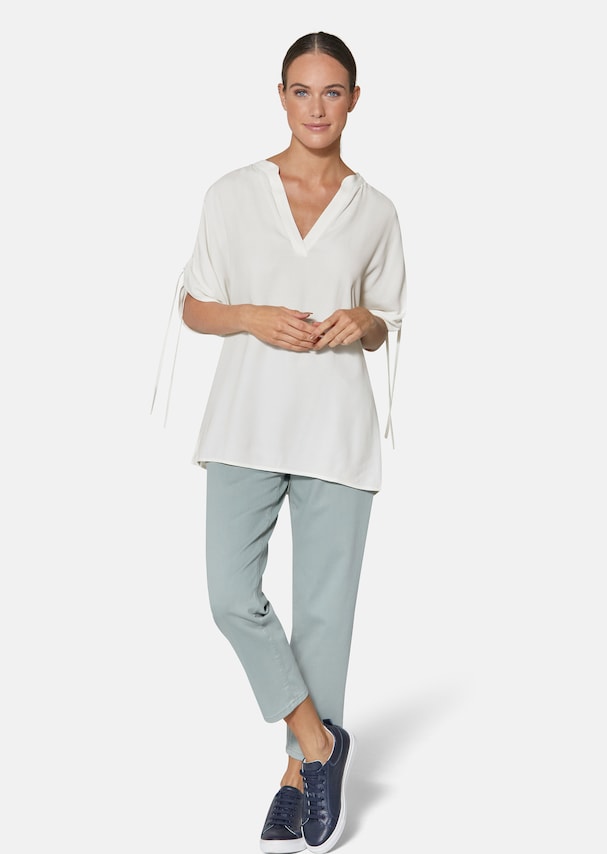 Oversized shirt with variable sleeves 1