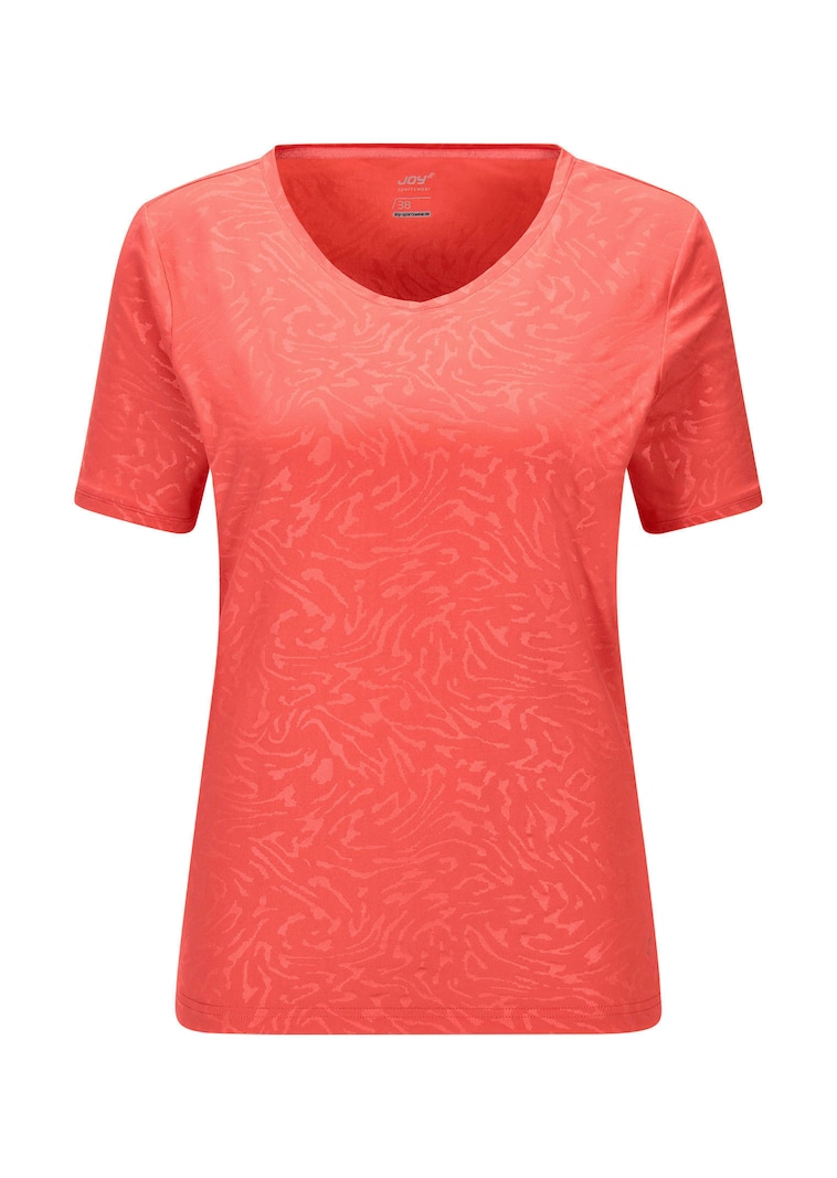 T-shirt de sport avec motif Jacquard raffiné
