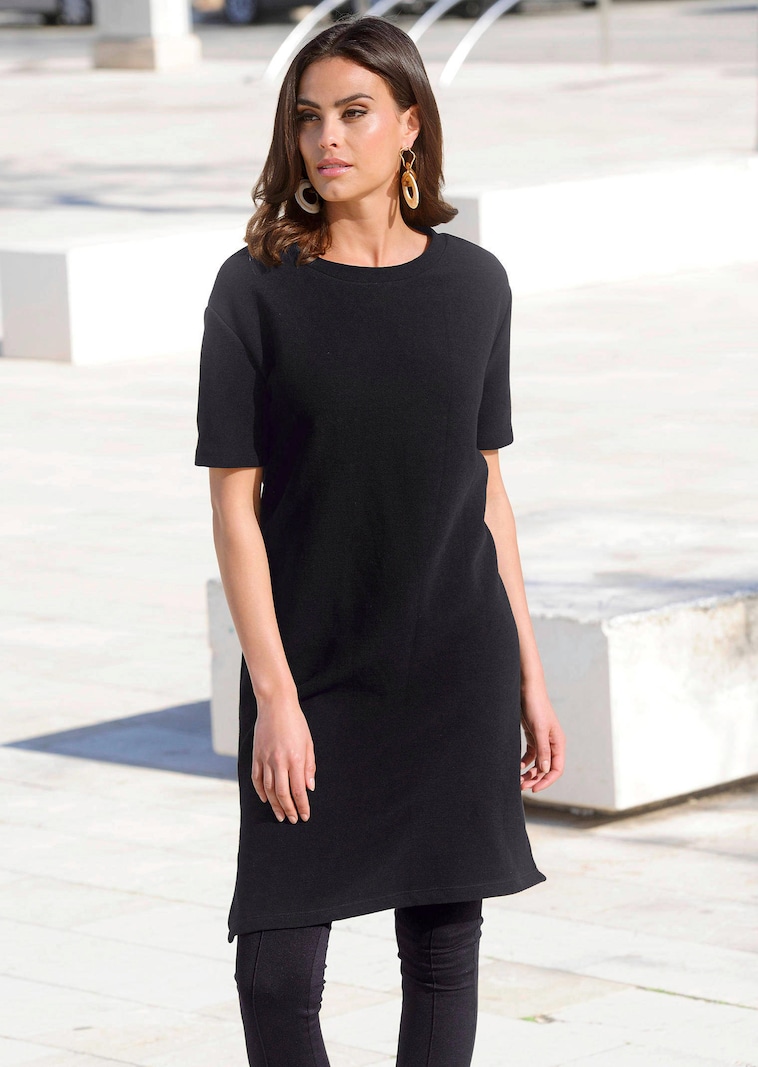 Jerseykleid in Tshirtform