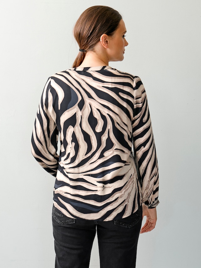 Bluse in Animaldessin 2
