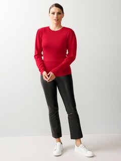 Pullover mit Puffärmeln thumbnail 2