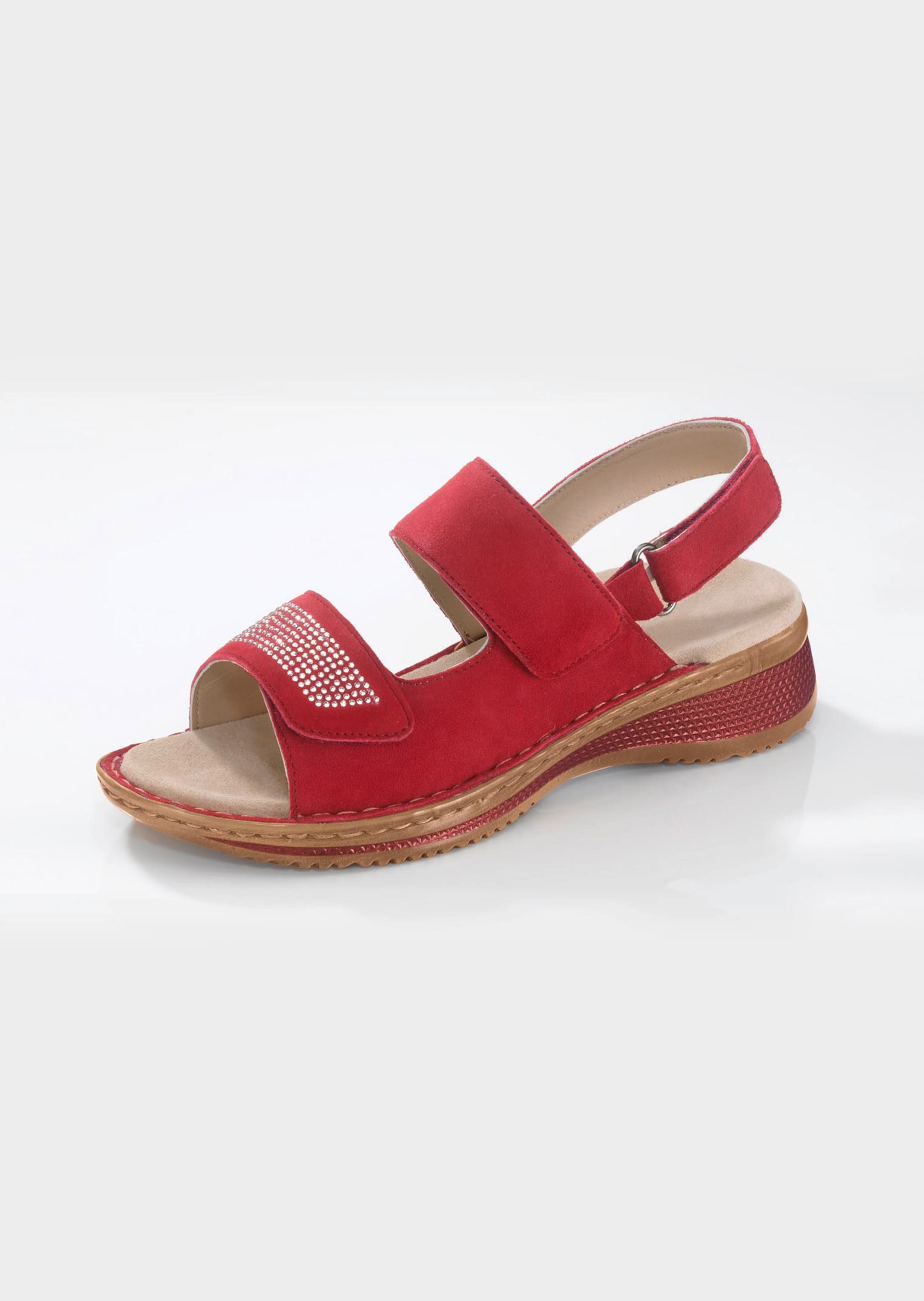 Sandales - rouge - Gr. 39 de Goldner Fashion