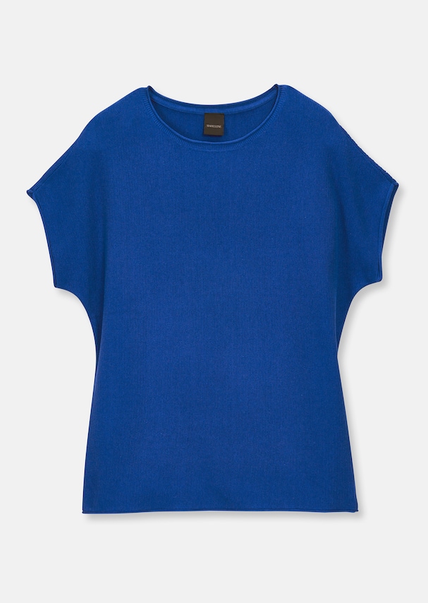 Short-sleeved jumper in an oversized style 5