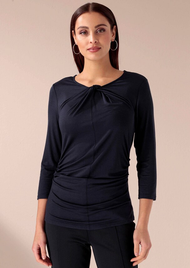 Shirt mit Knotendetail am Ausschnitt 6