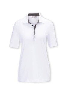 Pikee-Poloshirt mit Glitzersteinchen thumbnail 5