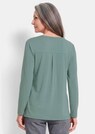 Blusenshirt mit Chiffon-Einsatz thumbnail 3