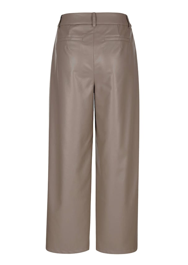 Culotte in modischer Lederoptik 3