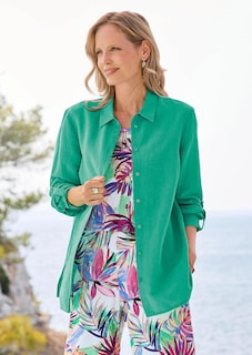 Chemisier en lin et coton thumbnail 7