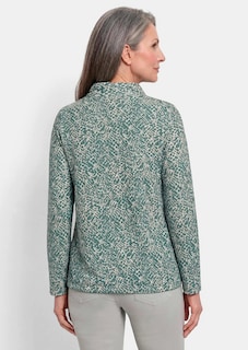 Sweatshirt aus flauschigem Jersey thumbnail 3