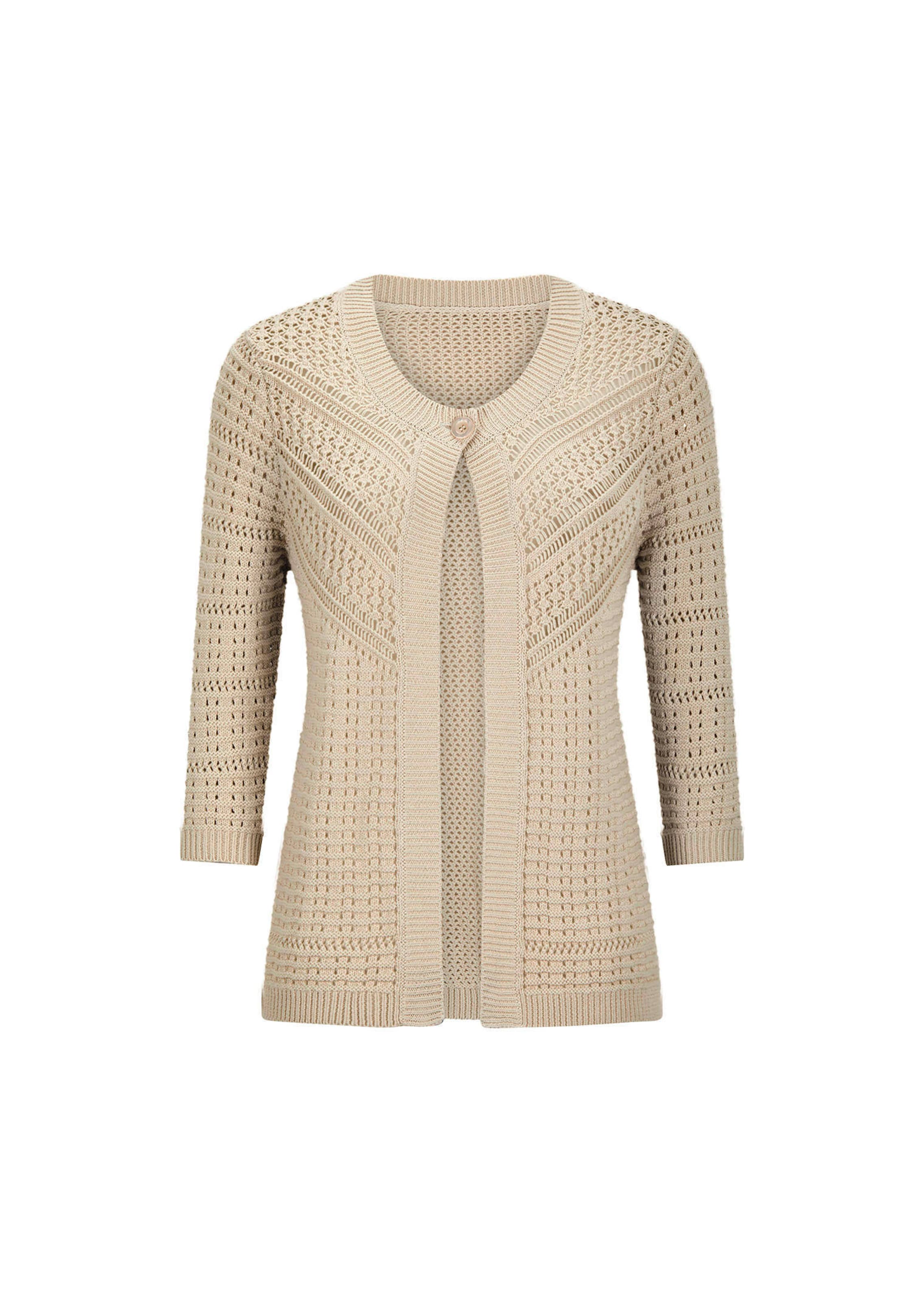 Strickjacke aus reiner Baumwolle