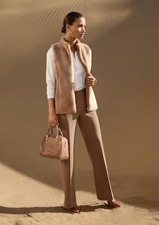 Faux fur gilet thumbnail 7