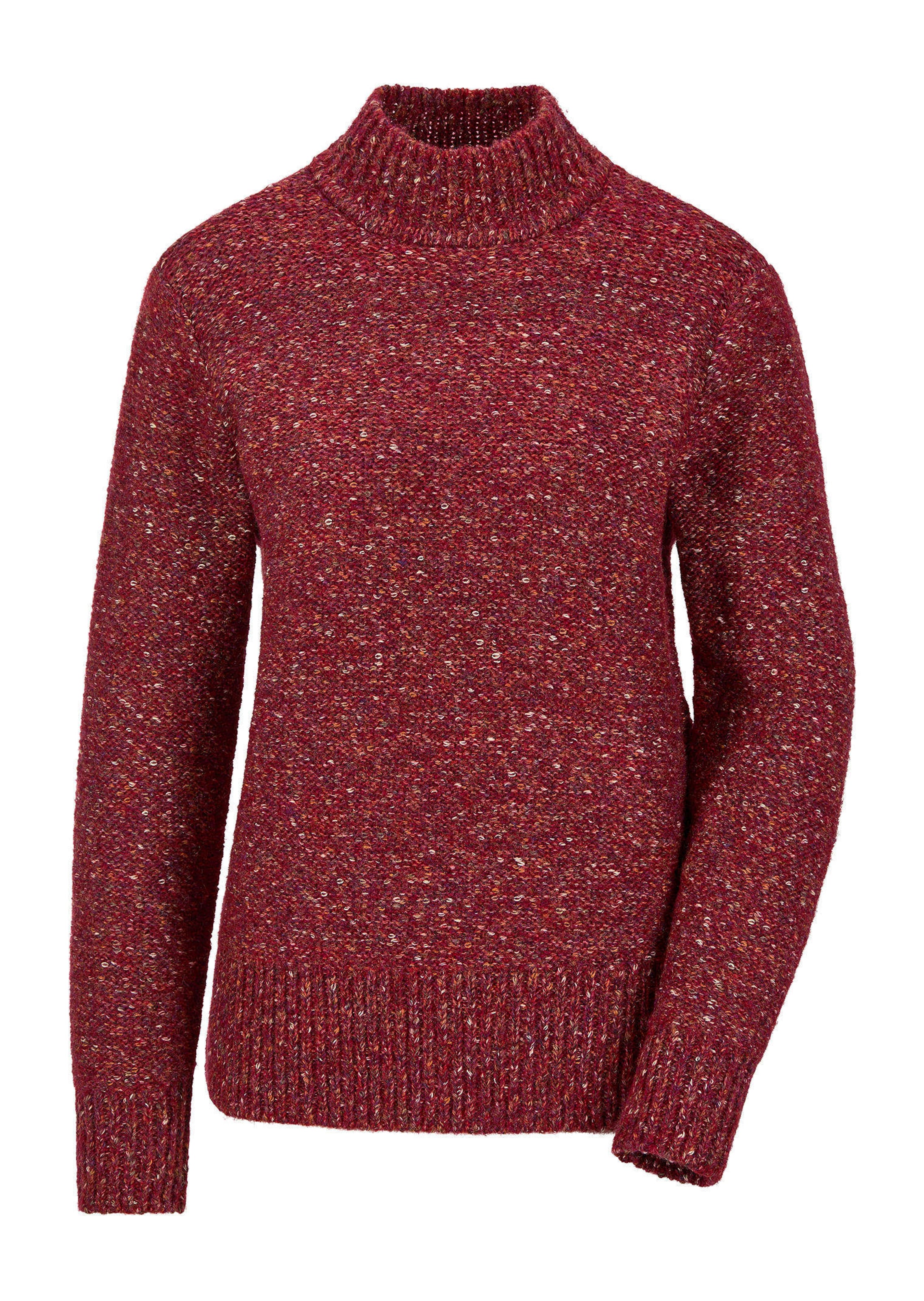 Tricot pullover in bouclé-look