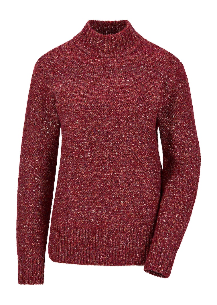 Strickpullover in Bouclé Optik
