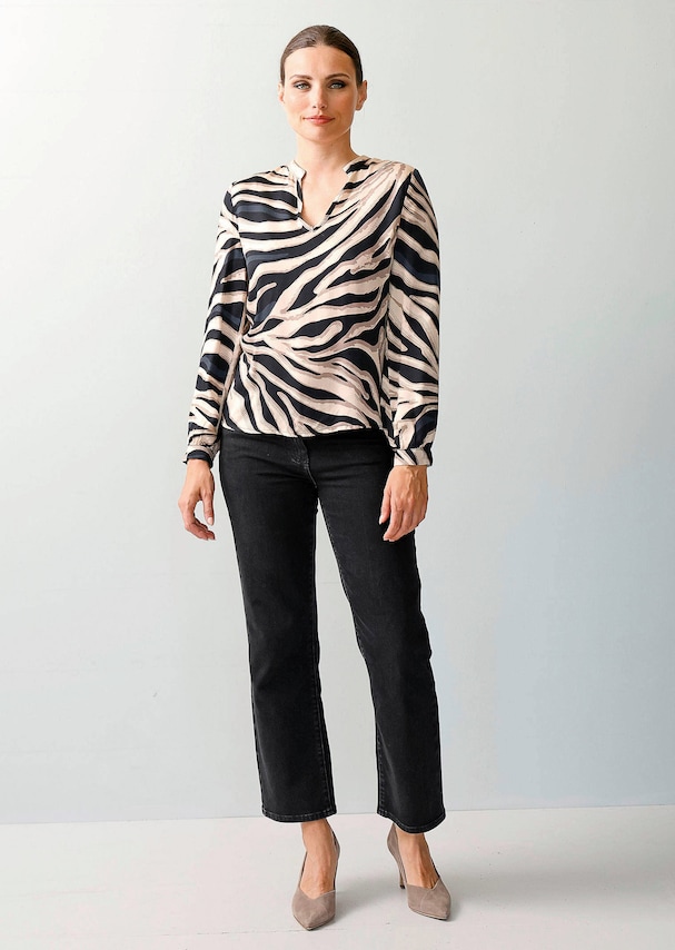 Bluse in Animaldessin 1