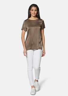 Seidenbluse mit halblangem Ärmel thumbnail 2