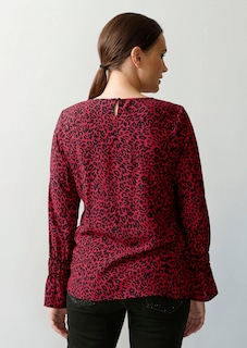 Bluse mit Animalprint thumbnail 3