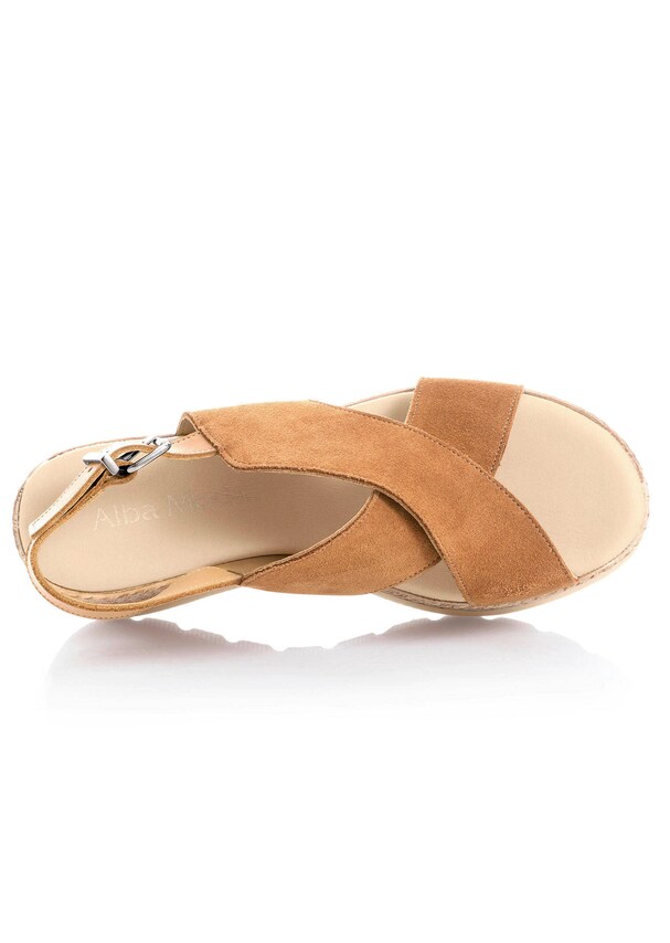 Sandalette aus Rindsvelousleder 1