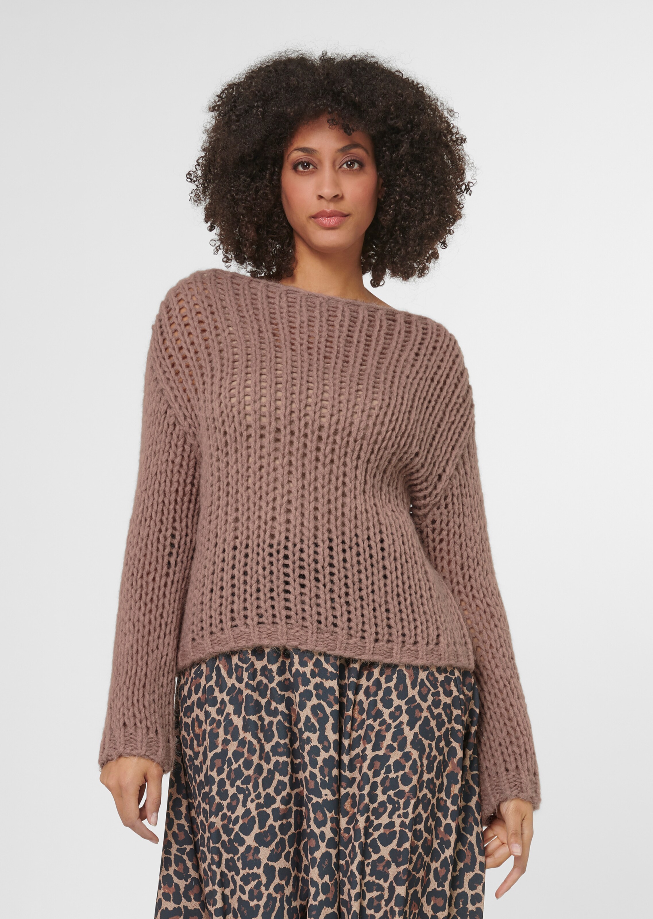 Caramel knit jumper best sale