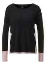 Oversize-Pullover mit Colour-Blocking thumbnail 1