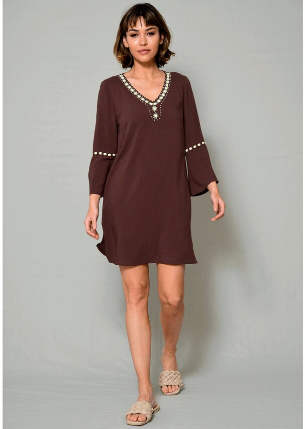 Tunika mit Volants am Ärmel 1