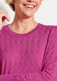 Strickpullover mit Zickzack-Zopfmuster thumbnail 5