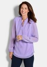 Chiffonbluse mit femininem Ausschnitt thumbnail 1
