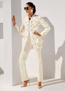 Leinen-Gehrock mit Unikat-Stickerei thumbnail 7