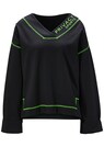 Softweiches Sweatshirt mit coolen Neon-Akzenten thumbnail 1