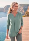 Blusenshirt mit Chiffon-Einsatz thumbnail 7