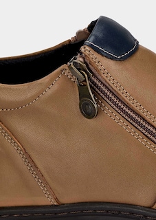 Stiefeletten aus Leder mit Reissverschlüssen thumbnail 3