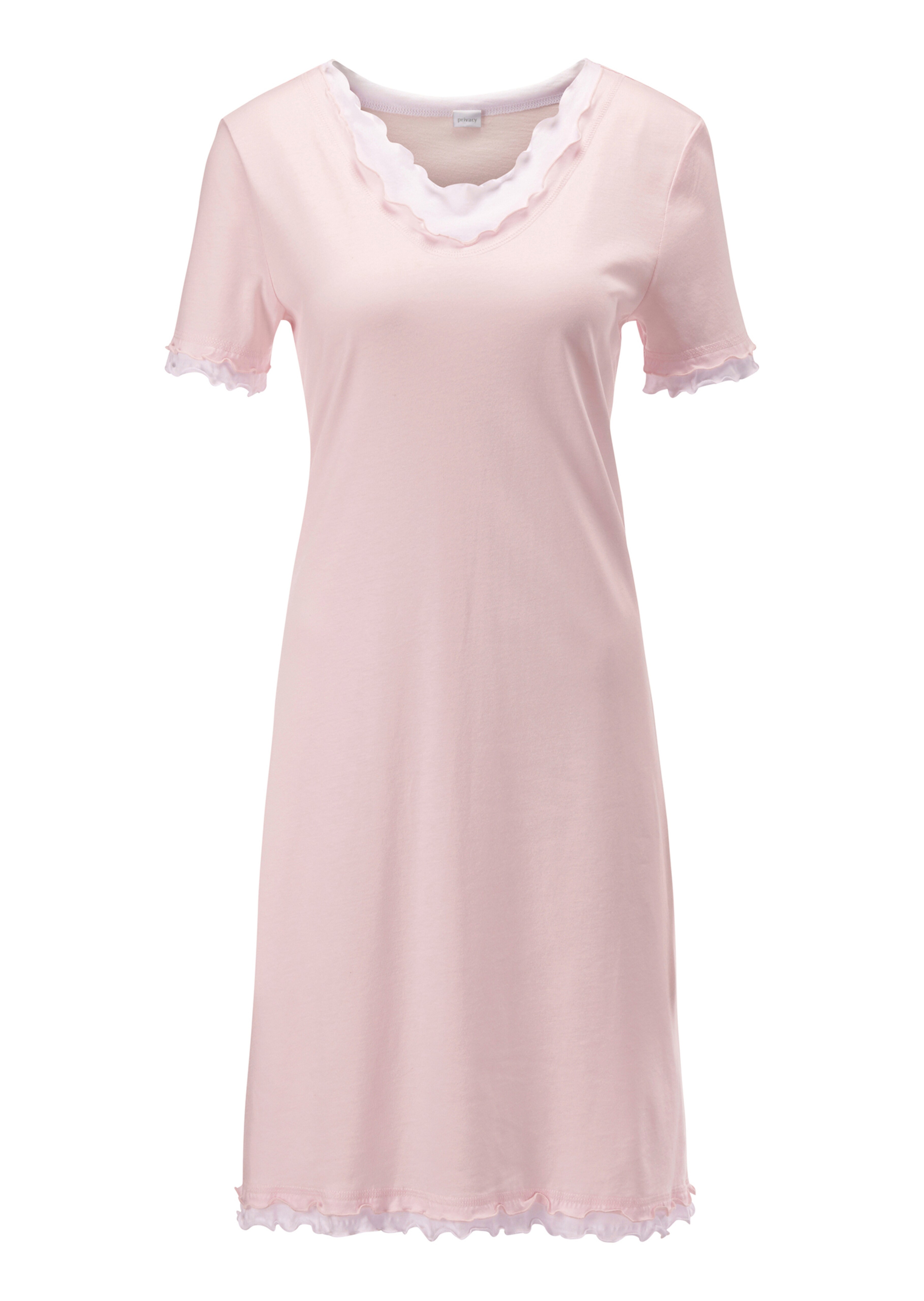 Sleepshirt in Lagenoptik