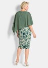 Blumenkleid mit Chiffon-Überwurf thumbnail 3
