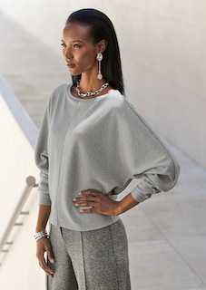 Langarm-Shirt mit Glanz-Effekt thumbnail 7