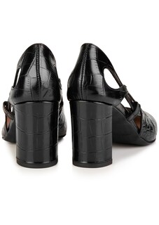 Leder-Pumps mit Lochmuster thumbnail 2